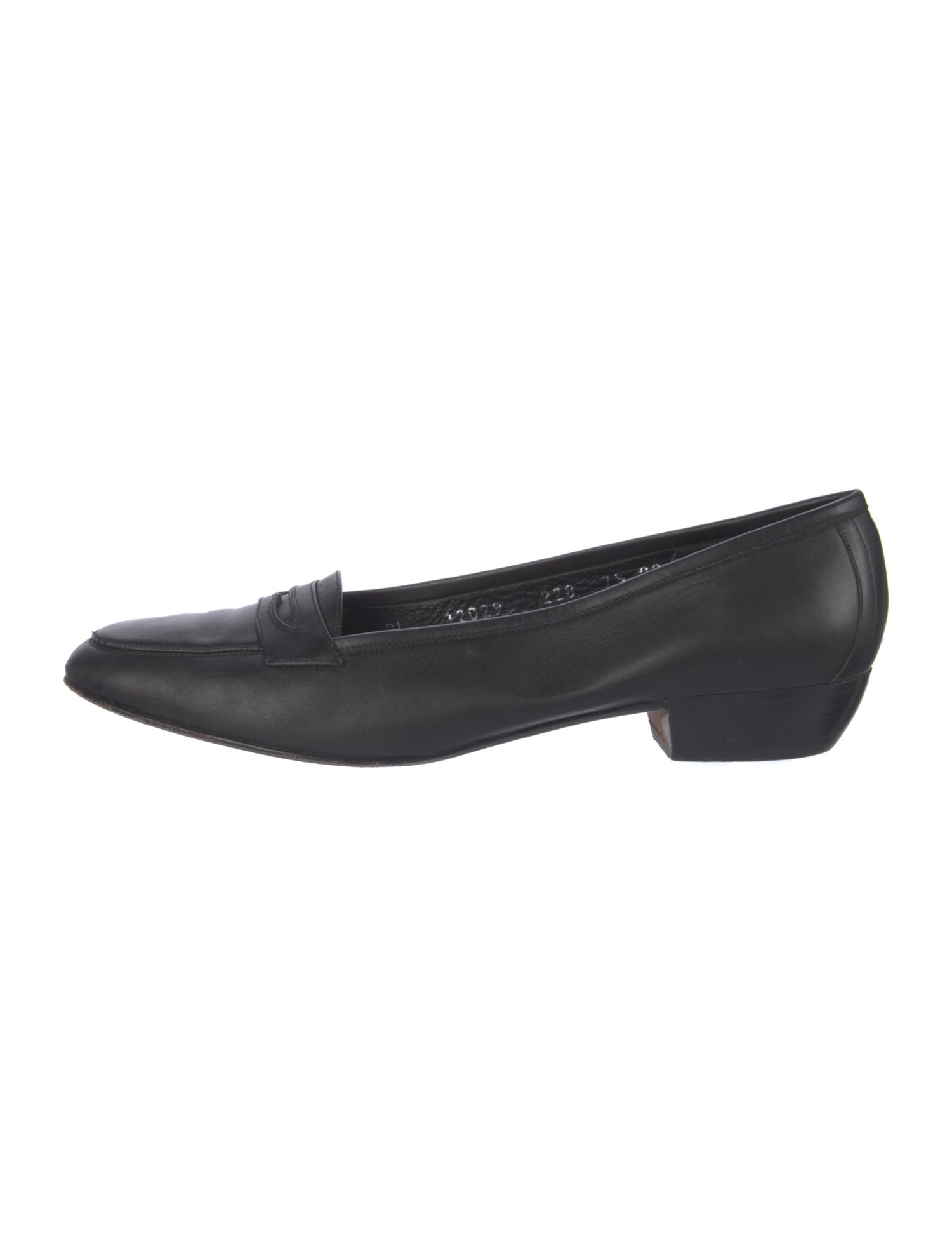 Salvatore Ferragamo Gancini Logo Leather Loafers